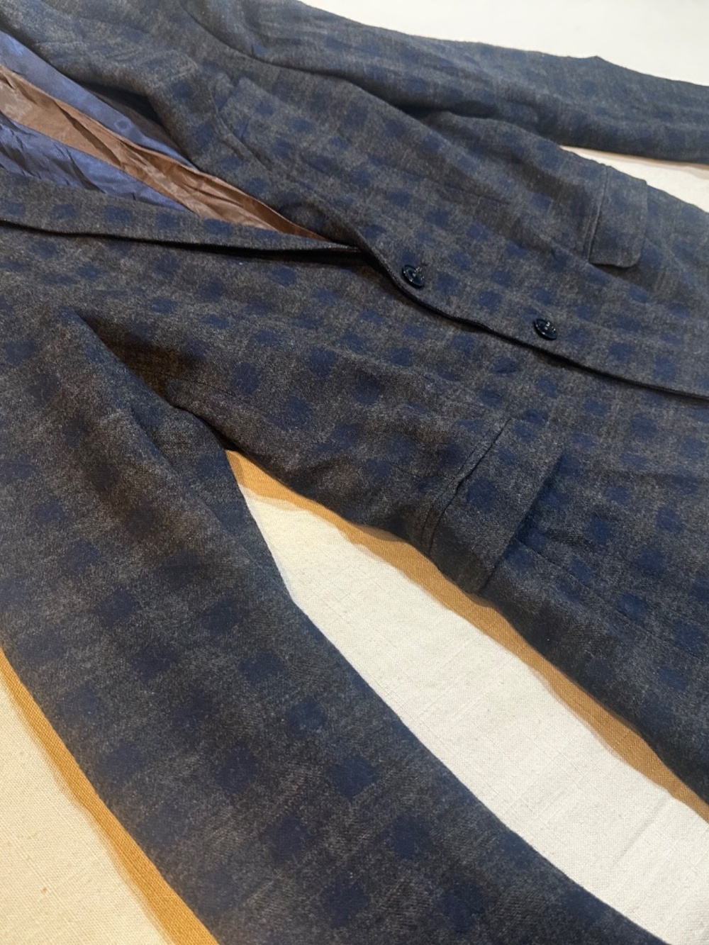 Manuel Ritz plaid Blazer - Picture 2 of 9